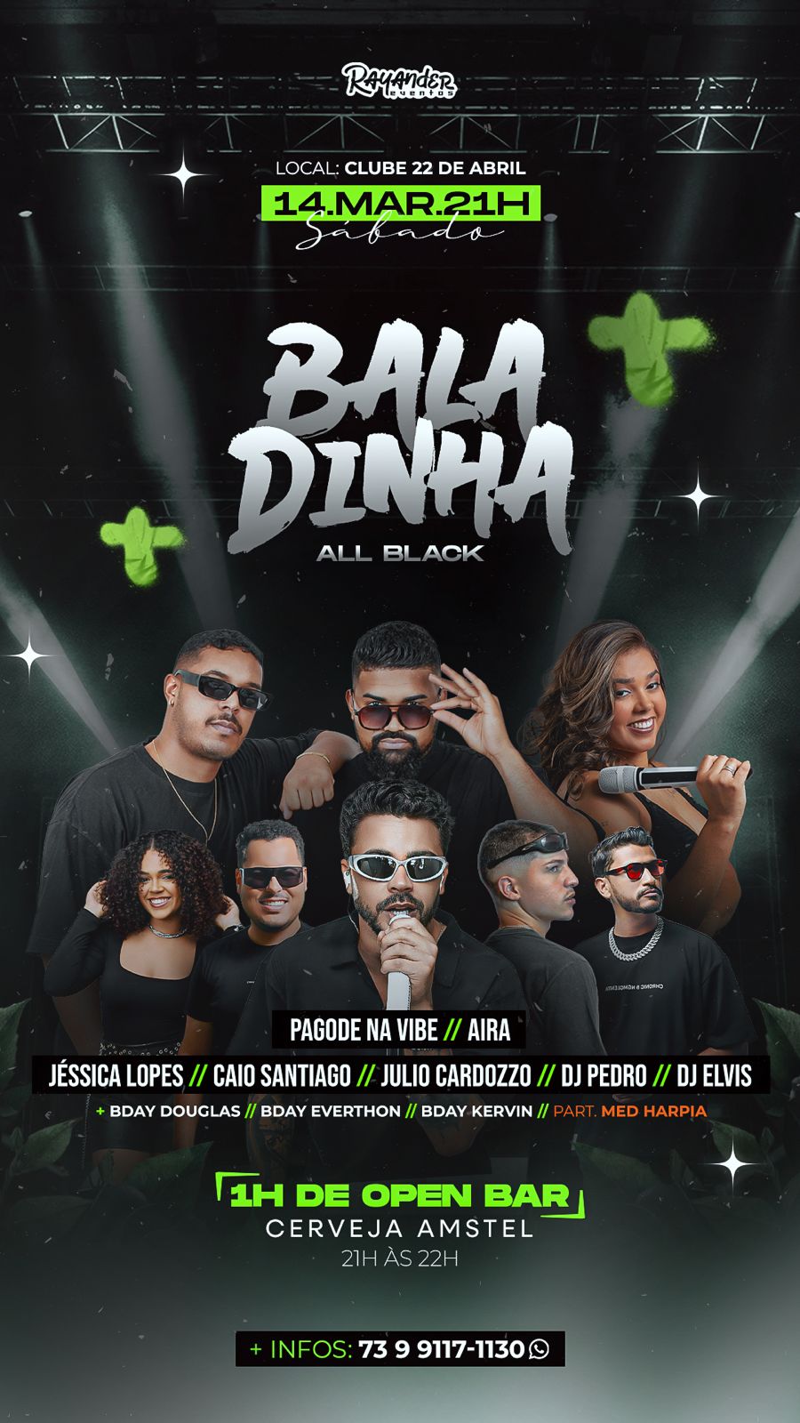 Baladinha All Black - Porto Seguro-BA 4