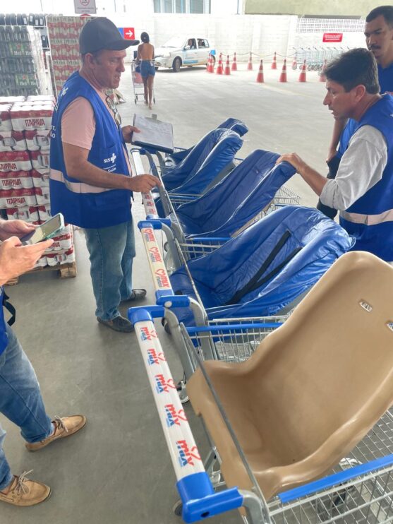 Vigilância Sanitária atua com blitz em hipermercados de Eunápolis 10