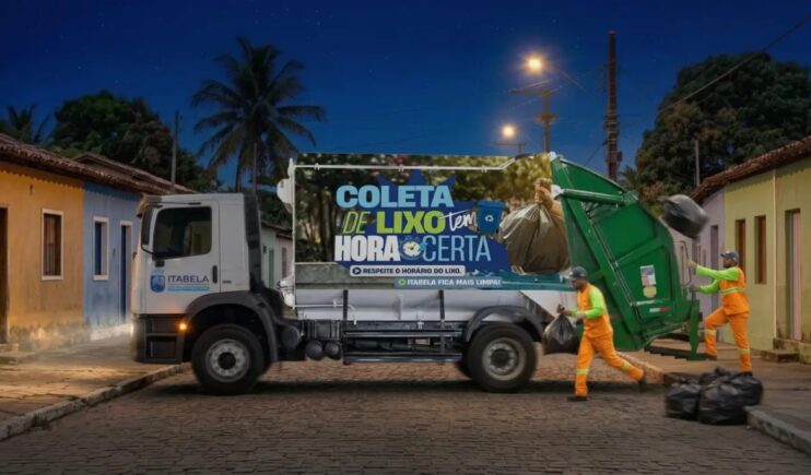 Prefeitura de Itabela implanta coleta de lixo noturna a partir de 6 de abril Prefeitura de Itabela implanta coleta de lixo noturna a partir de 6 de abril 4