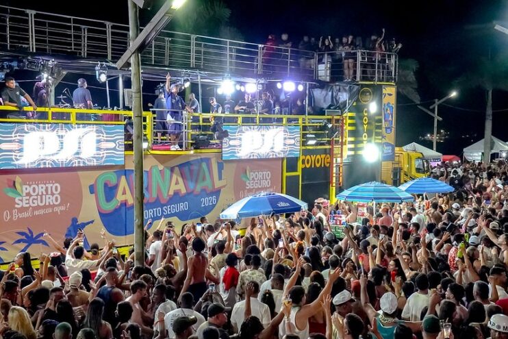 Carnaval 2026 consolida avanço de 5,7% no fluxo turístico em Porto Seguro 4