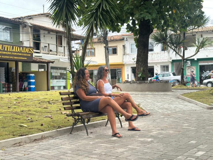 Arraial d’Ajuda ganha nova praça revitalizada na entrada da Rua Nova 4