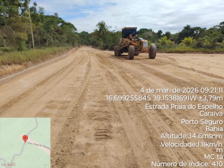 Prefeitura intensifica recuperação de estradas após período de chuvas em Porto Seguro 17