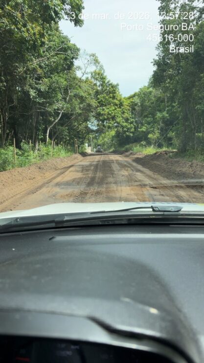 Prefeitura intensifica recuperação de estradas após período de chuvas em Porto Seguro 14