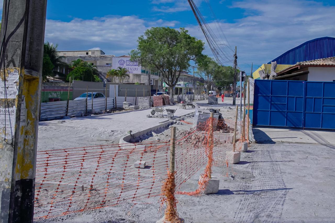 Obras da segunda etapa da revitalização da Rua Pero Vaz de Caminha avançam no Centro de Porto Seguro 6