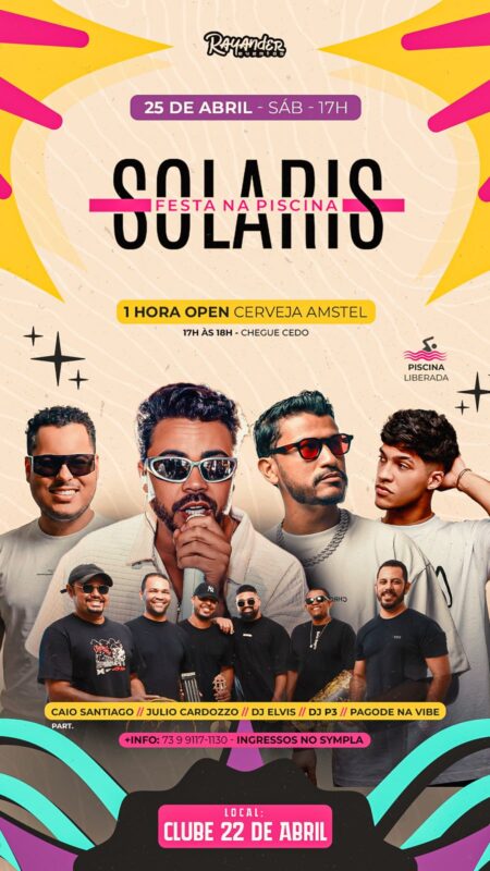 SOLARIS Festa Na Piscina - Porto Seguro-BA 4