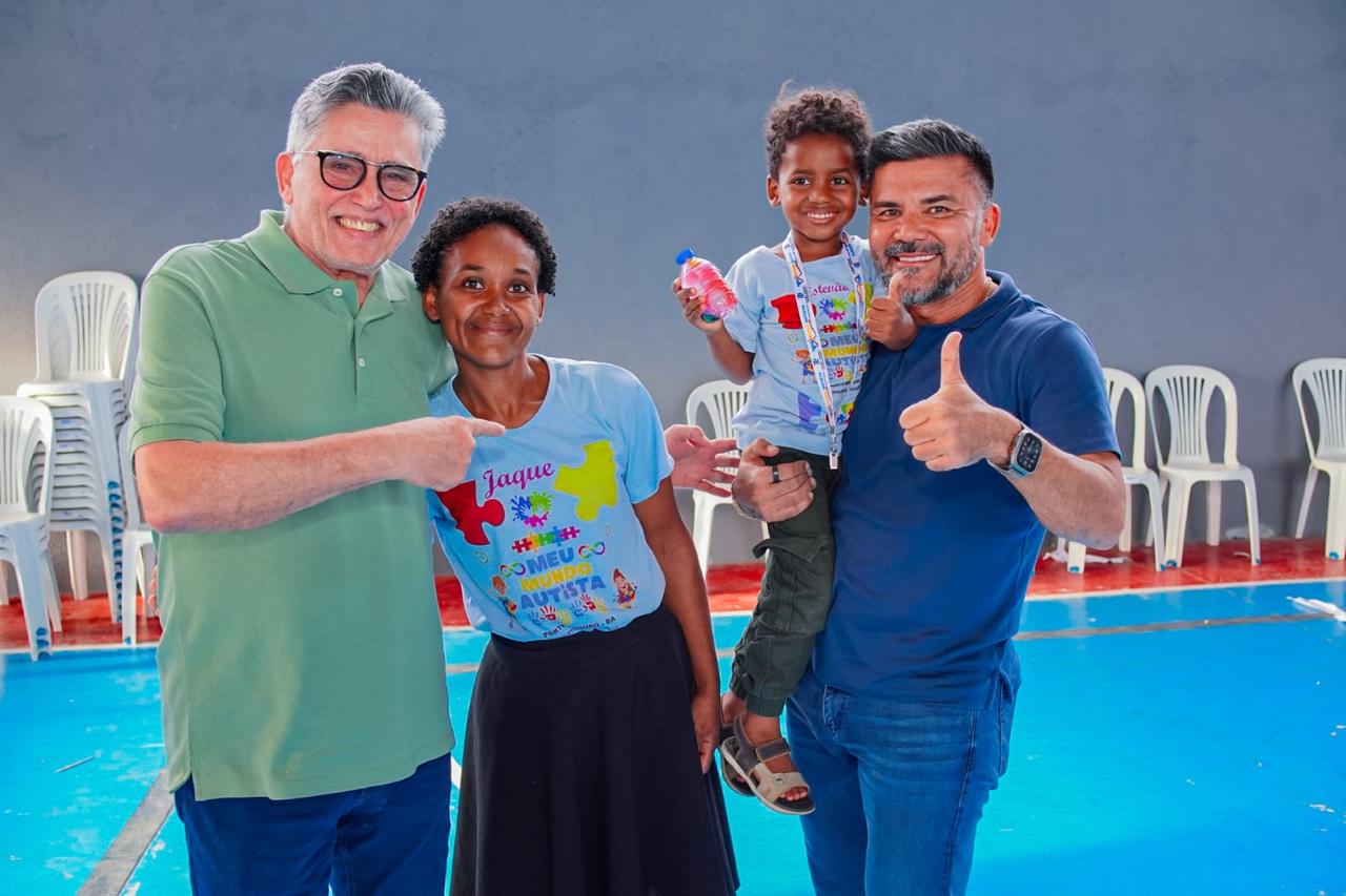 Evento sobre autismo reúne grande número de famílias no Baianão 7