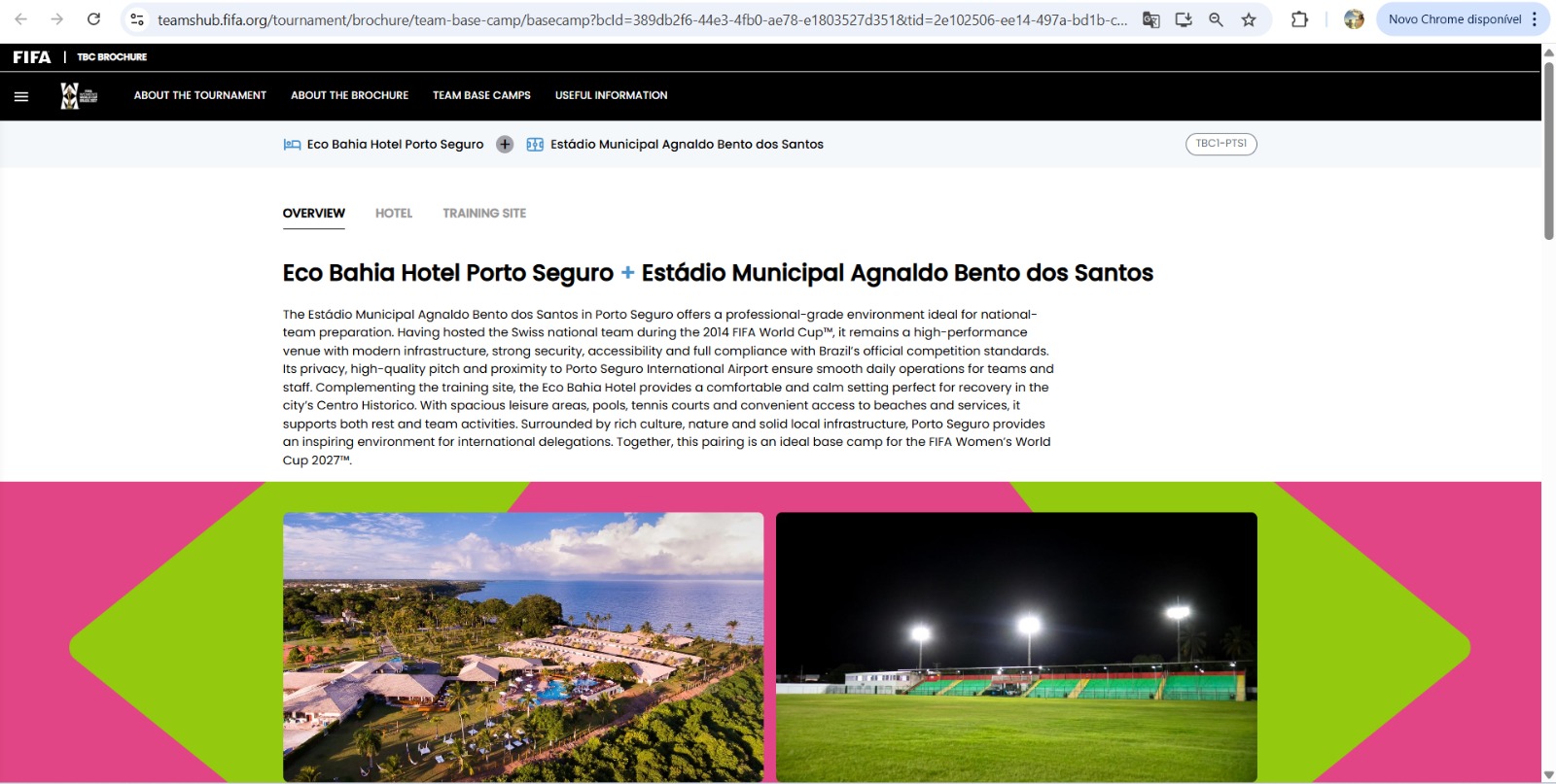 Porto Seguro está no radar da FIFA e pode integrar calendário internacional rumo à Copa do Mundo Feminina de 2027 5