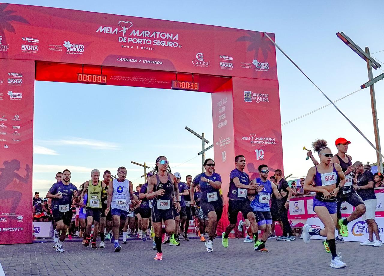 Meia Maratona de Porto Seguro abre 10ª edição especial com Corridinha Kids e prova de 5km 5
