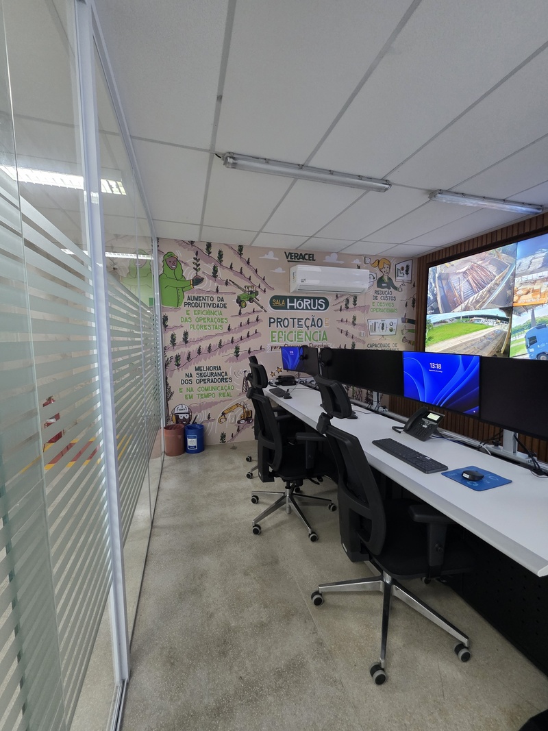 Veracel Celulose inaugura sala de controle com foco nas operações florestais 4