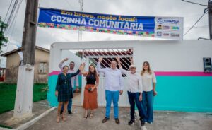 Eunápolis recebe equipe do Bahia Sem Fome nas futuras instalações da Cozinha Comunitária Municipal, na Colônia 1