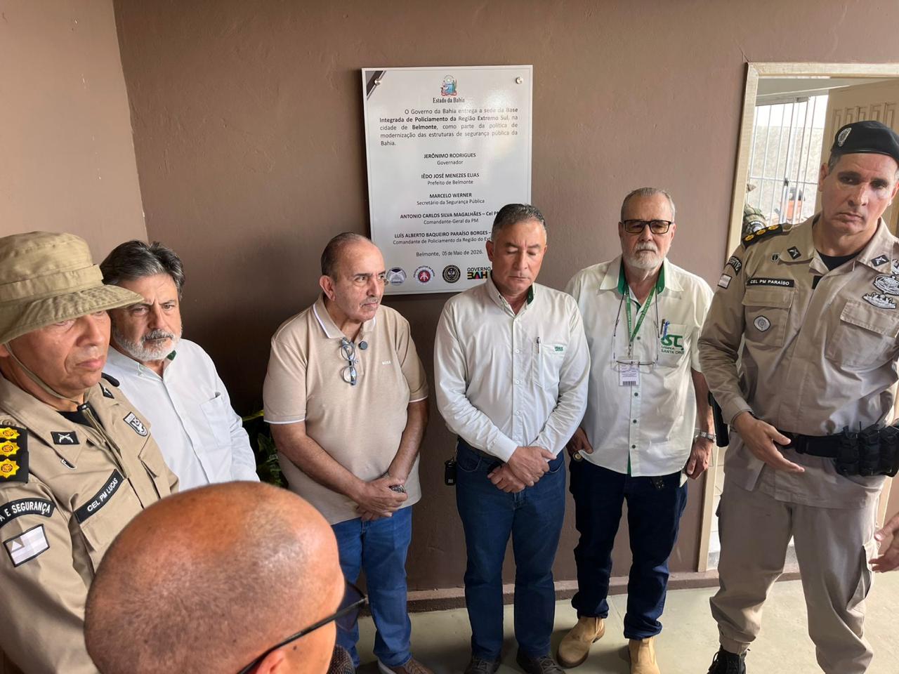 Belmonte: Prefeito Iedo Elias inaugurou a Base Avançada da Polícia Militar em Barrolandia 8