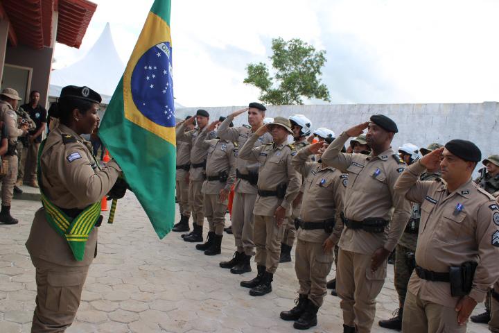 Belmonte: Prefeito Iedo Elias inaugurou a Base Avançada da Polícia Militar em Barrolandia 4