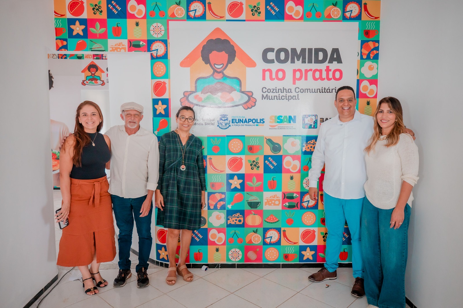 Eunápolis recebe equipe do Bahia Sem Fome nas futuras instalações da Cozinha Comunitária Municipal, na Colônia 7