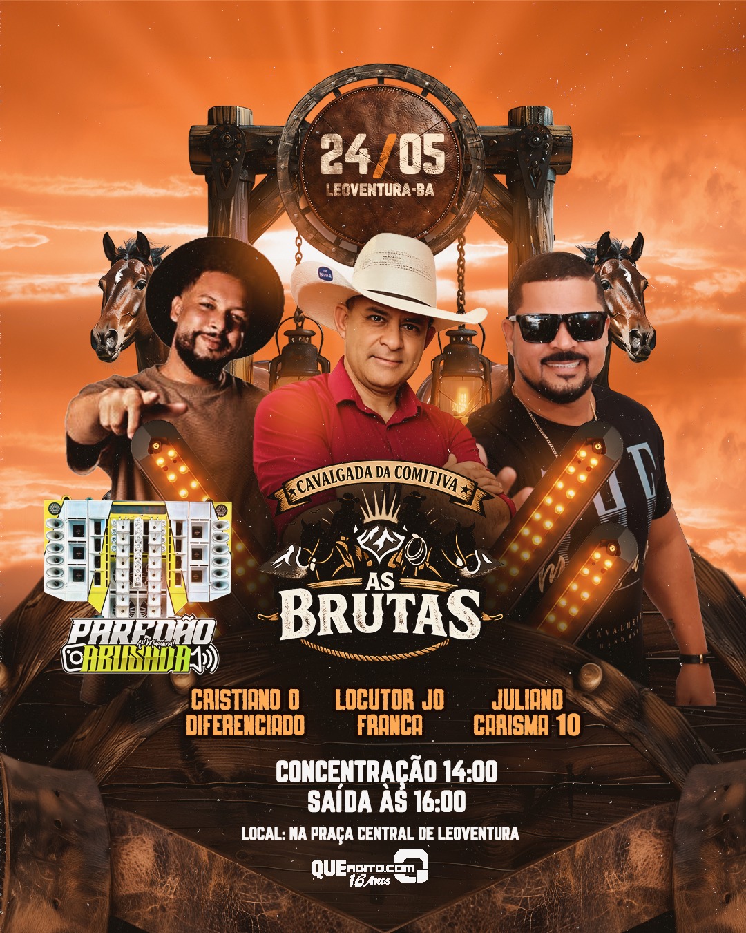 Cavalgada da Comitiva AS BRUTAS - Camacã-BA 4