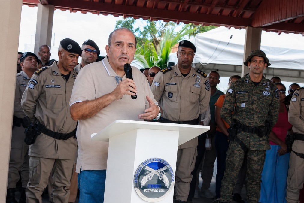 Belmonte: Prefeito Iedo Elias inaugurou a Base Avançada da Polícia Militar em Barrolandia 7