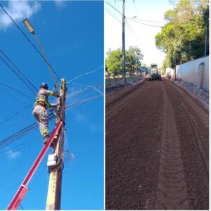 Patrolamento de vias e modernização da iluminação pública chegam à comunidade de Sapirara 1