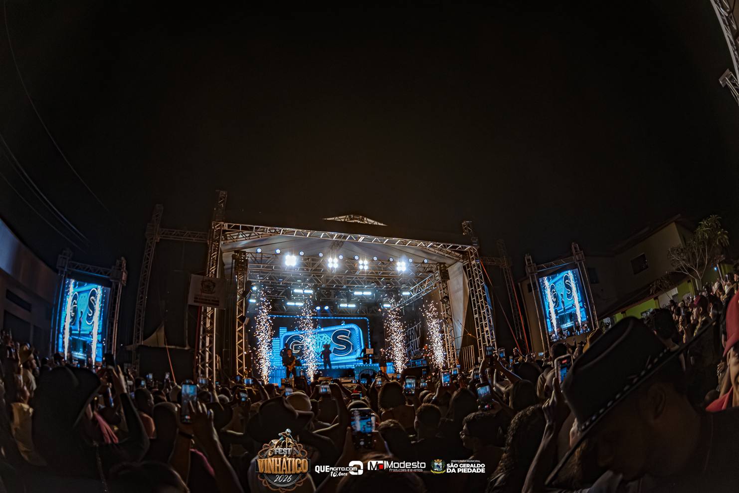 Guilherme Silva encerra o Fest Vinhático 2026 em grande estilo no distrito do Vinhático 4