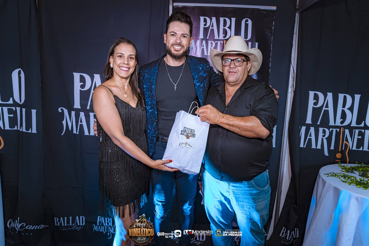 Franciele Silva contagia público na primeira noite do Fest Vinhático 2026 9