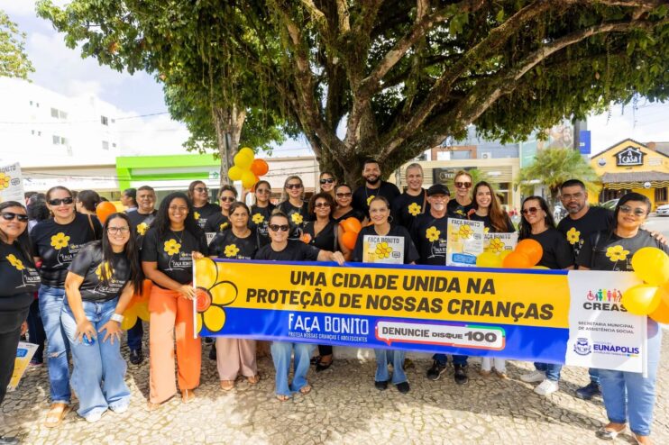 Eunápolis une forças em caminhada de Combate ao Abuso e à Exploração Sexual de Crianças e Adolescentes 13