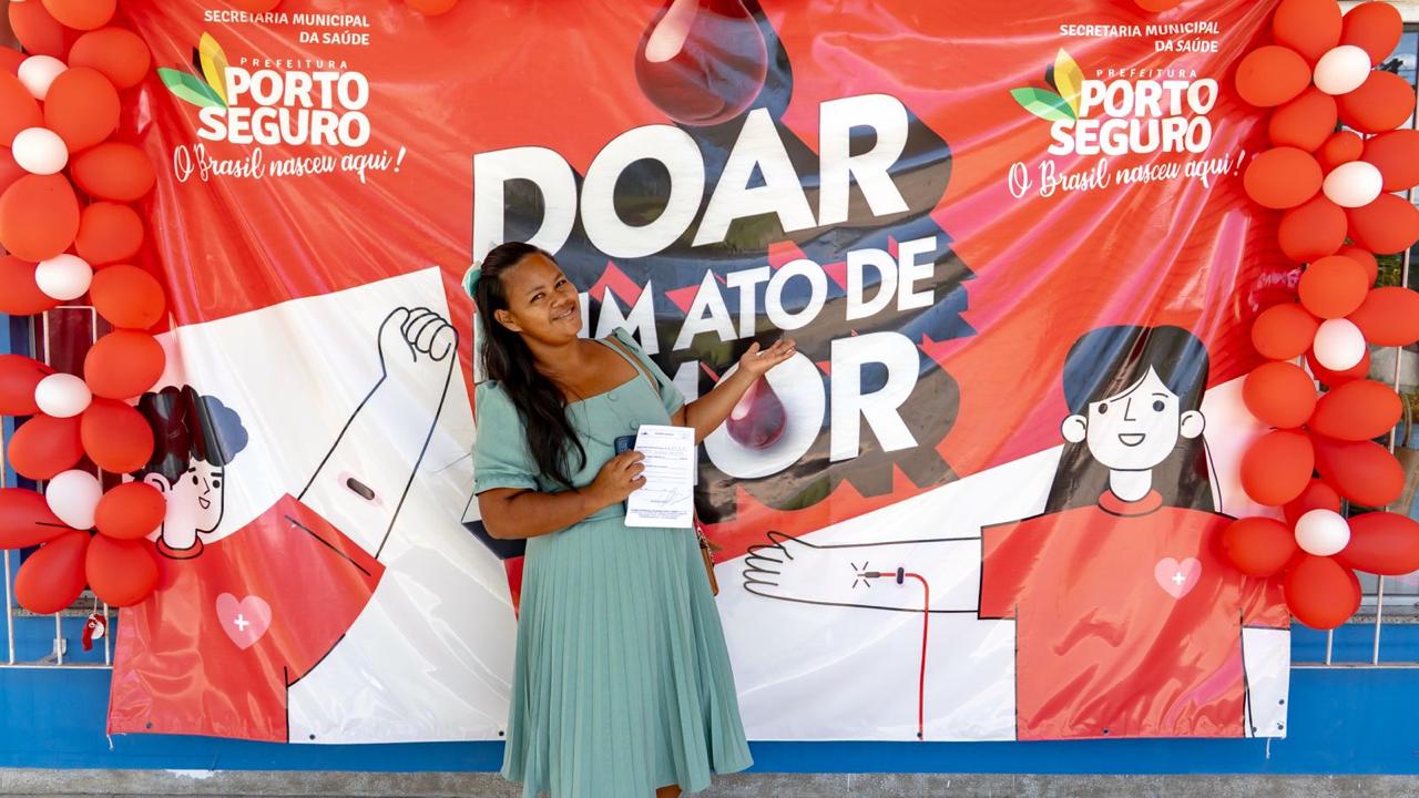 Porto Seguro registra sucesso em campanha de doação de sangue e anuncia nova data 6
