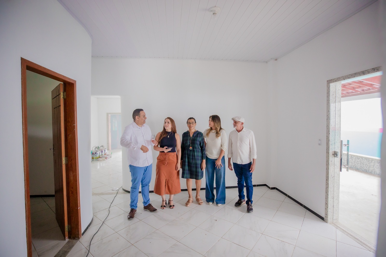 Eunápolis recebe equipe do Bahia Sem Fome nas futuras instalações da Cozinha Comunitária Municipal, na Colônia 5