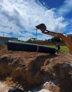 Prefeitura de Eunápolis inicia obra de drenagem na Avenida das Nações 1