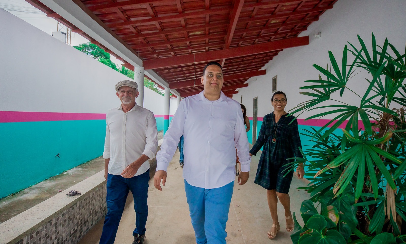 Eunápolis recebe equipe do Bahia Sem Fome nas futuras instalações da Cozinha Comunitária Municipal, na Colônia 4
