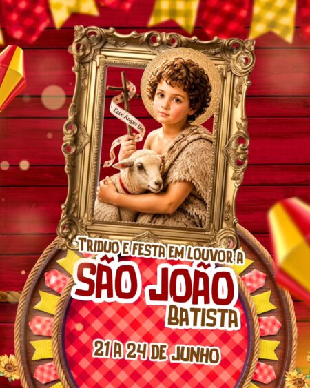 Tríduo e Festa em Louvor a São João Batista Mártir movimenta a comunidade católica de Eunápolis entre os dias 21 a 24 de junho Tríduo e Festa em Louvor a São João Batista Mártir movimenta a comunidade católica de Eunápolis entre os dias 21 a 24 de junho 126