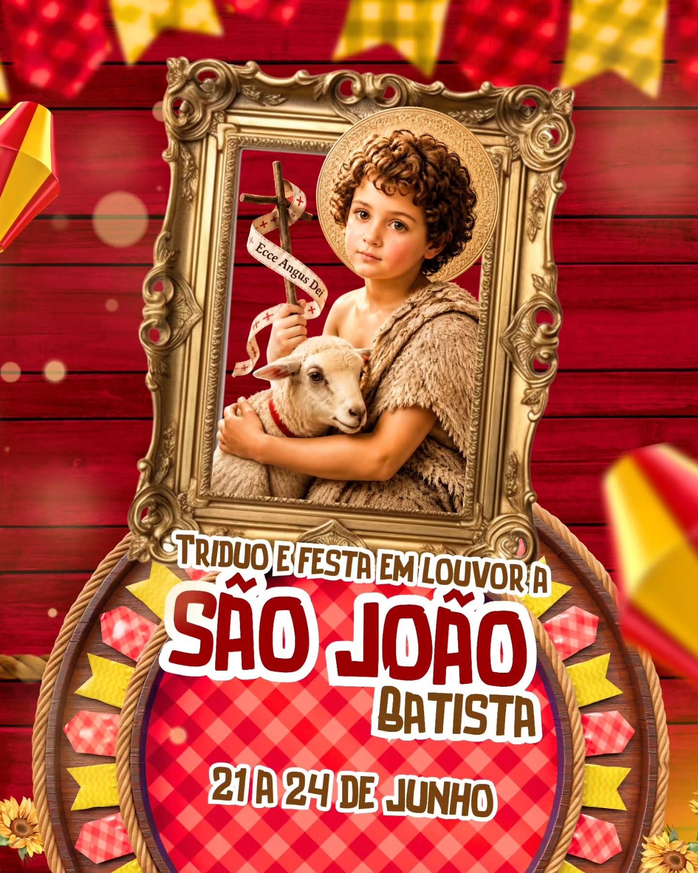 Tríduo e Festa em Louvor a São João Batista Mártir movimenta a comunidade católica de Eunápolis entre os dias 21 a 24 de junho 4