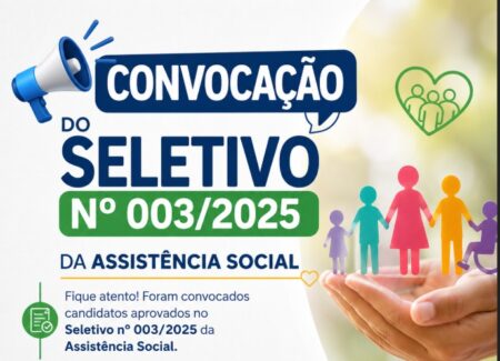 Prefeitura de Eunápolis realiza nova convocação do Seletivo nº003/2025 da Assistência Social Prefeitura de Eunápolis realiza nova convocação do Seletivo nº003/2025 da Assistência Social 125