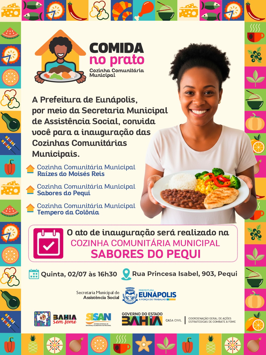 Prefeitura de Eunápolis inaugura cozinhas comunitárias municipais na quinta-feira (2) 4