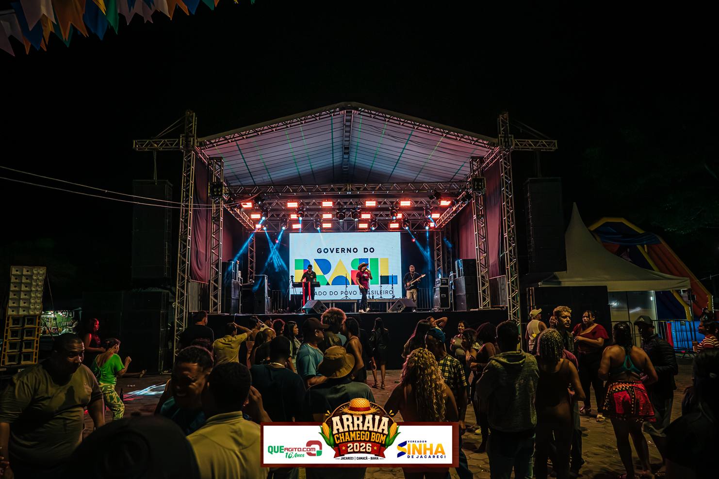 Tradicional segunda-feira fecha com sucesso mais uma edição do Arraiá Chamego Bom em Jacareci 16