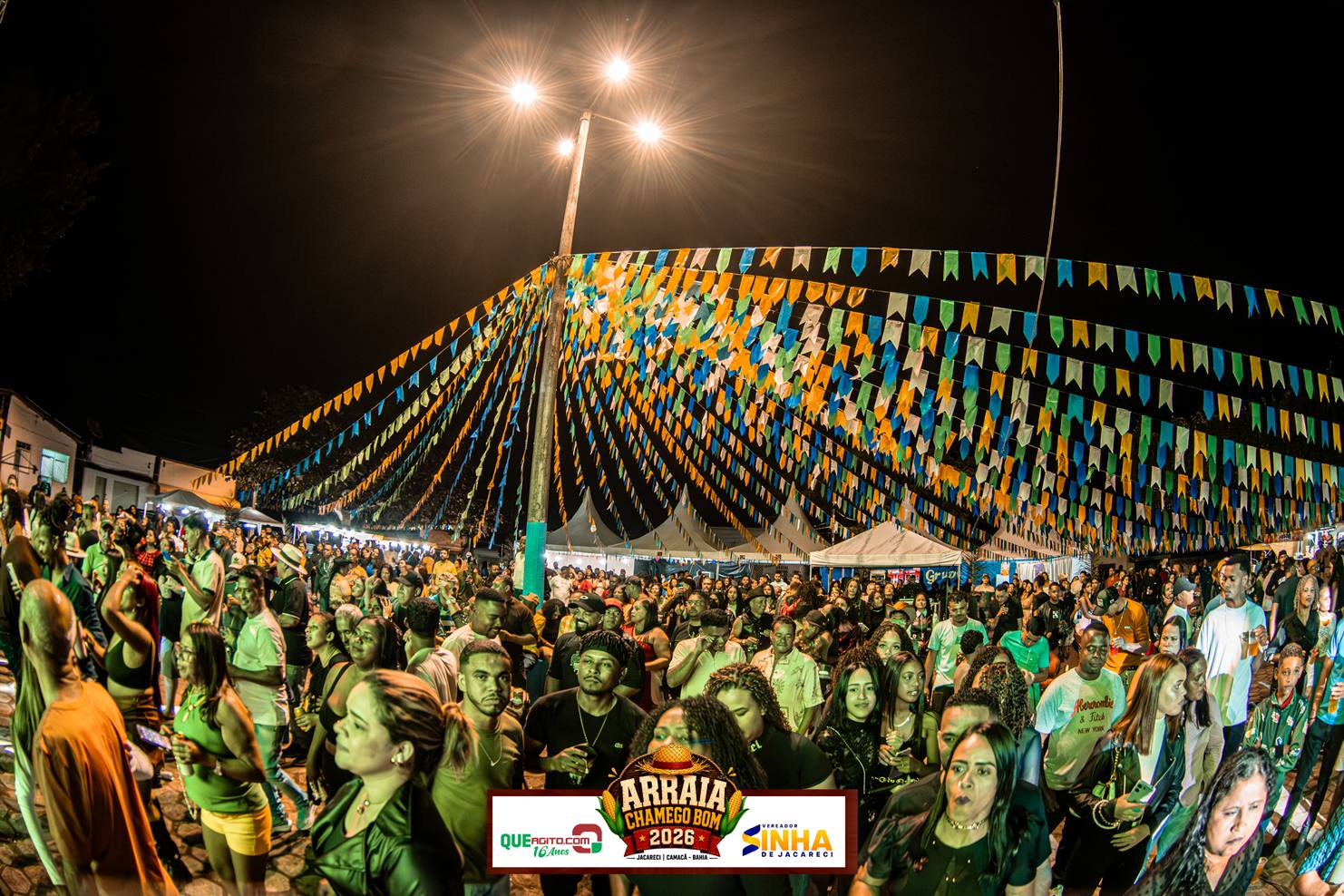Abertura do Arraiá Chamego Bom agita Jacareci, distrito de Camacã-BA 5