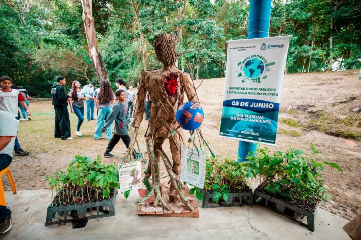 Prefeitura de Eunápolis celebrou o Dia Mundial do Meio Ambiente com ação no Parque Gravatá e participação de estudantes 35