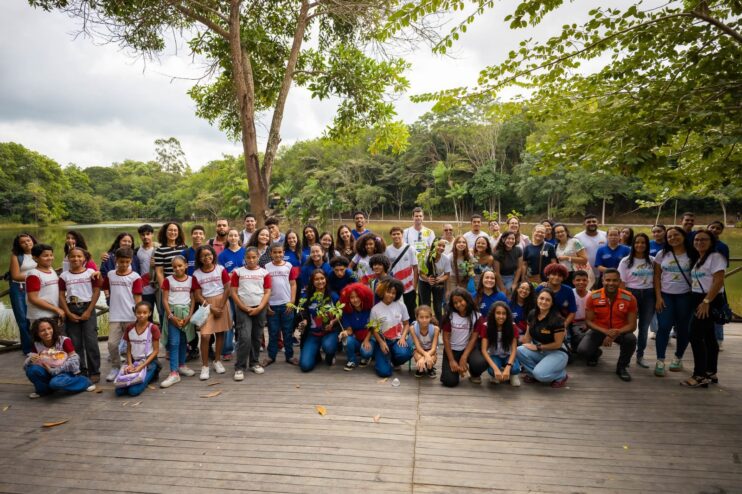 Prefeitura de Eunápolis celebrou o Dia Mundial do Meio Ambiente com ação no Parque Gravatá e participação de estudantes 4