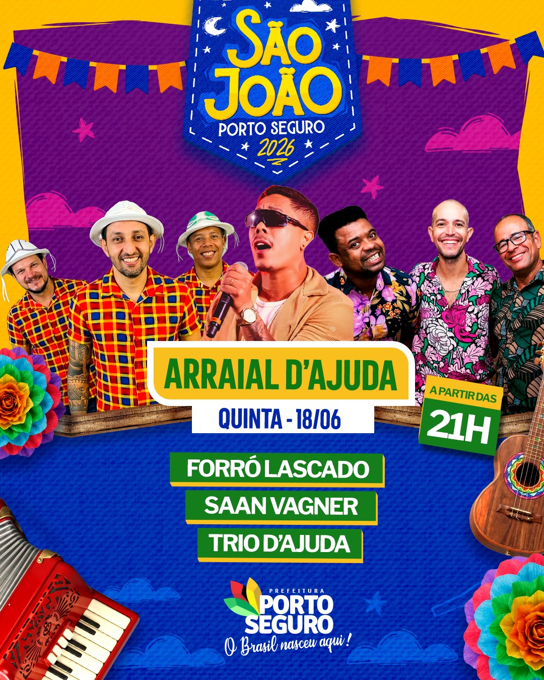 São João 2026 começa pelos distritos e bairros levando forró às comunidades de Porto Seguro 7