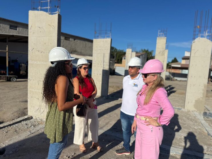 Secretária da Mulher de Porto Seguro visita obras municipais nas áreas de Educação e Saúde 15