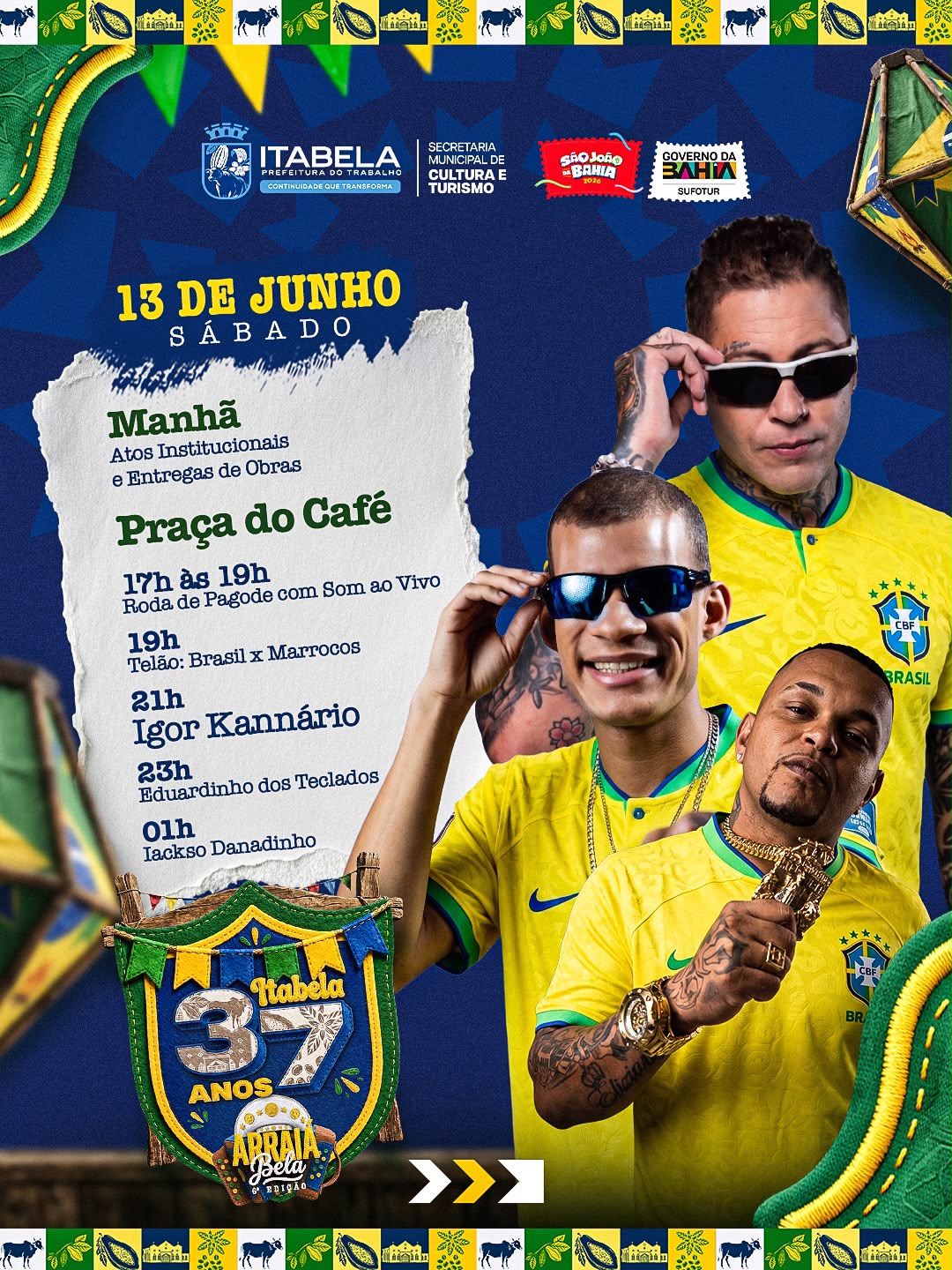 Itabela celebra 37 anos de emancipação política com dois dias de festa, cultura e esporte 4