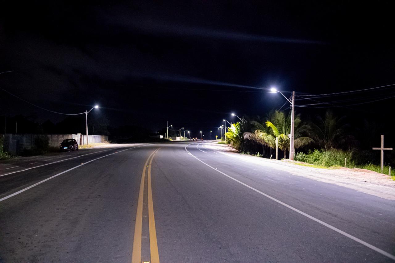 Prefeitura de Porto Seguro implanta iluminação e reforça segurança no semi-anel viário 5