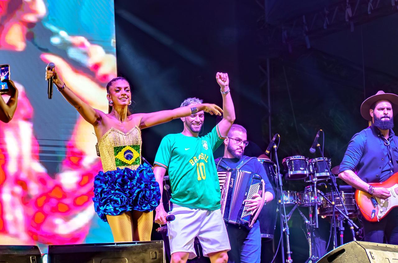 Brasil goleia e anima torcida em Porto Seguro na abertura do São João na Passarela da Cultura 6