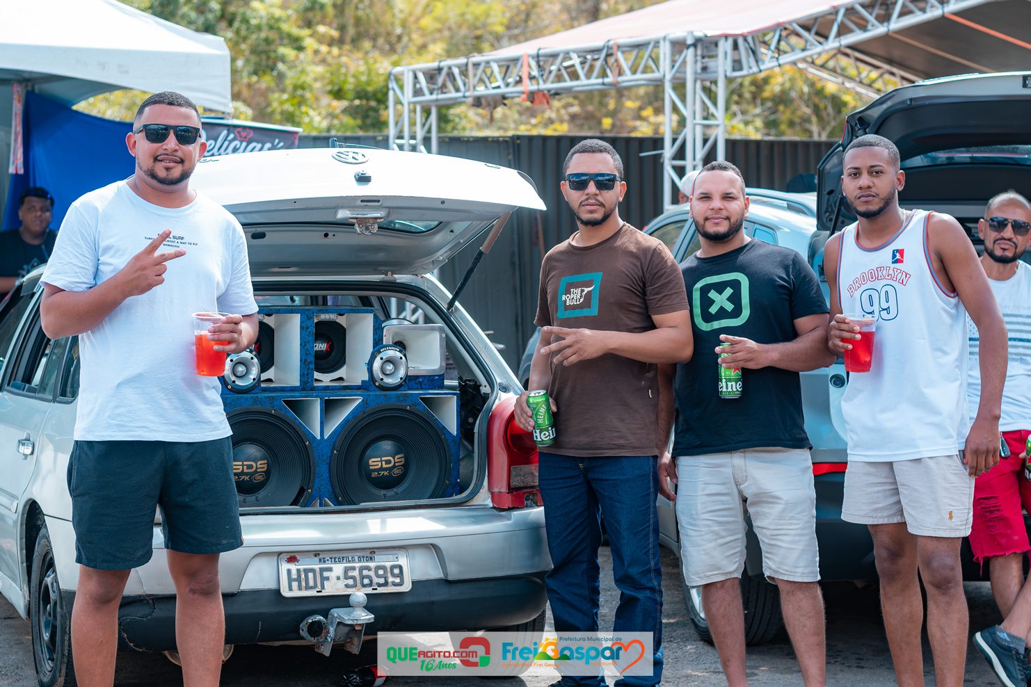 Motocando reúne motos, bikes e carros rebaixados durante a 29ª Festa do Freigasparense Ausente 5