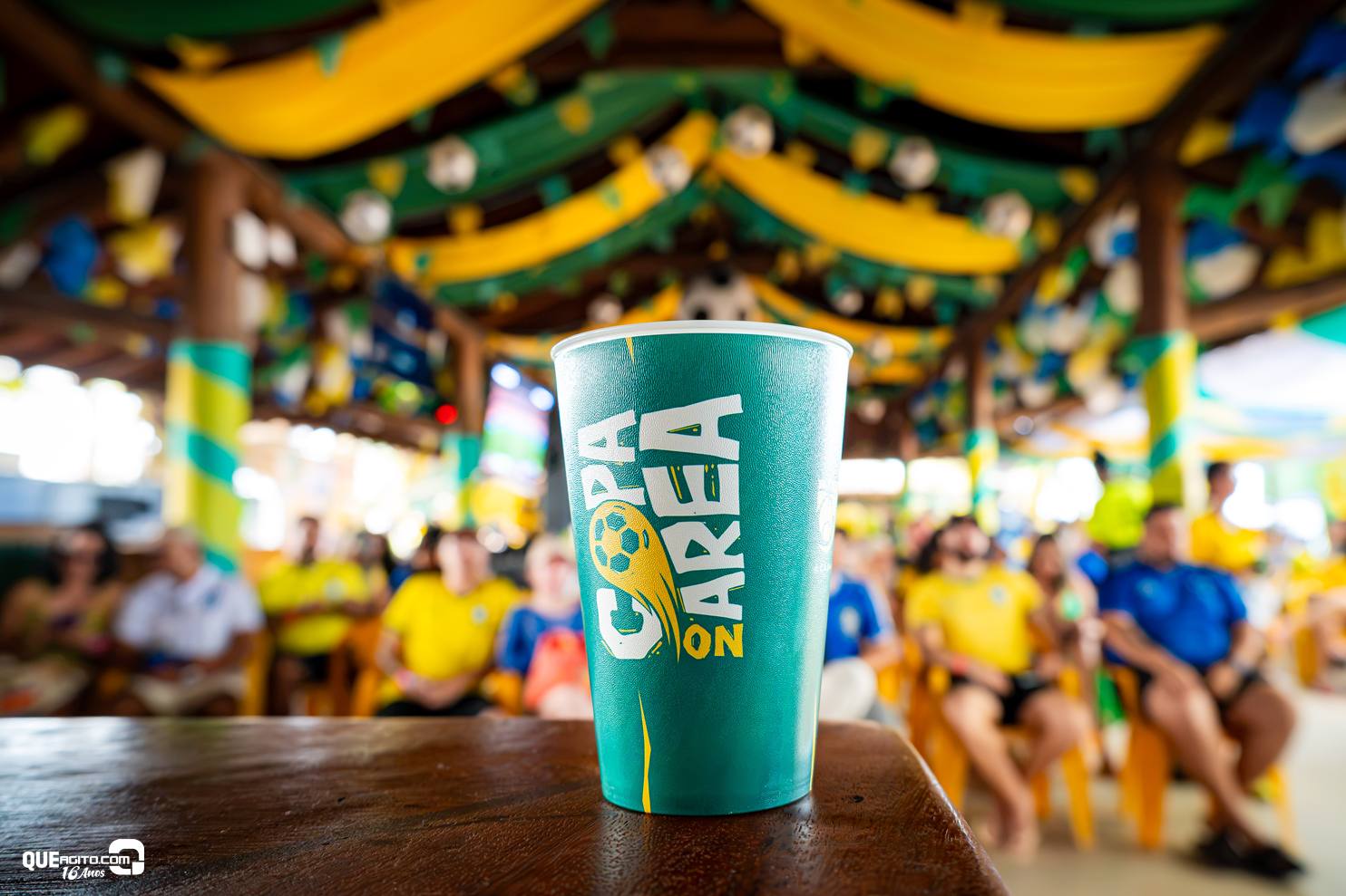Copa no Area reúne grande público para acompanhar vitória do Brasil sobre o Japão na Cabana Area Beach 7