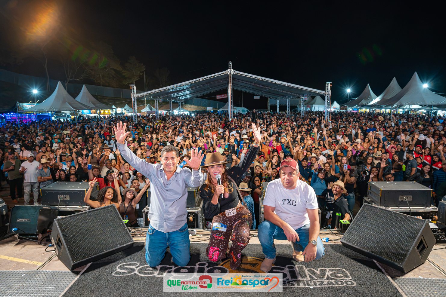 Sérgio Silva e Franciele Silva animam a Cavalgada do Freigasparense Ausente 2026 10