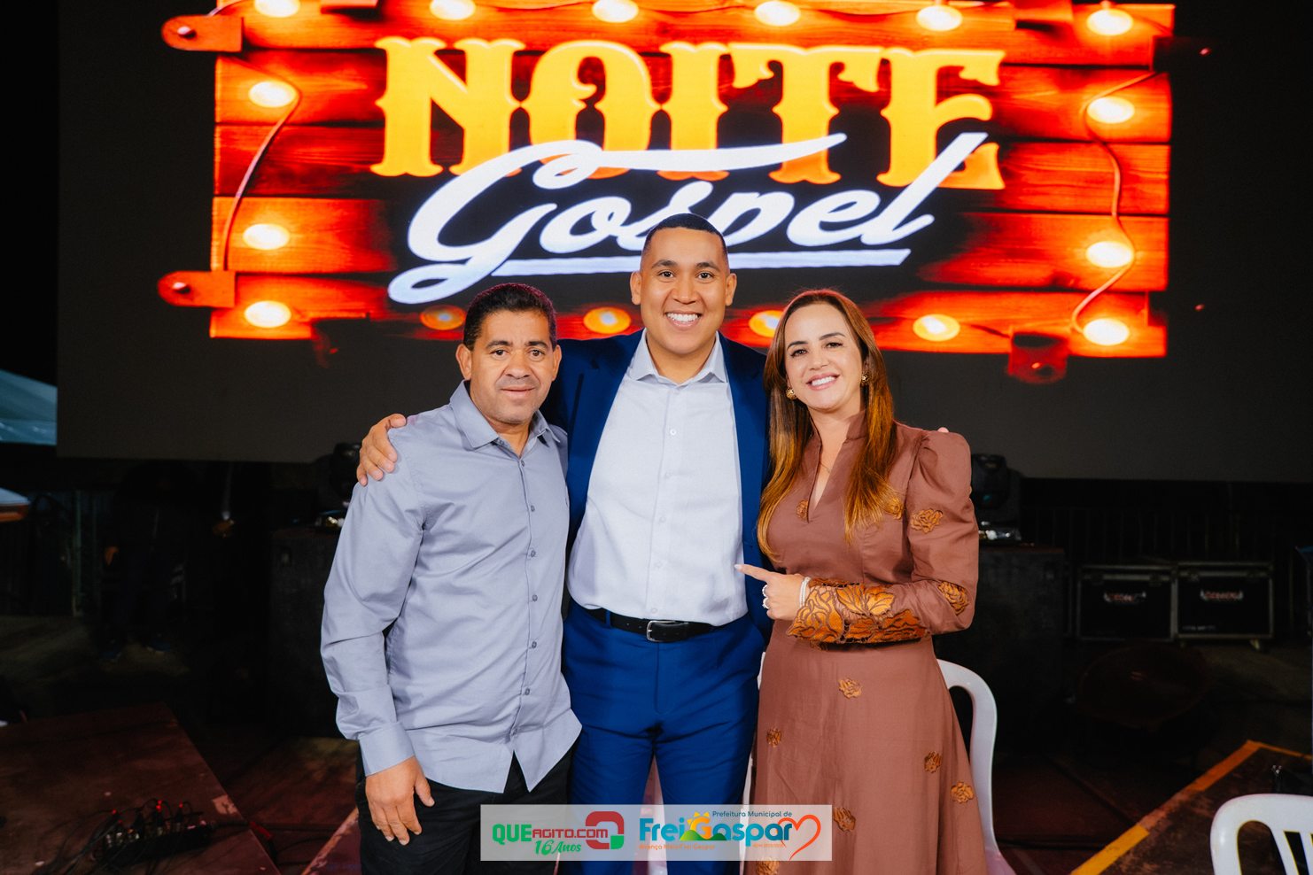 Alisson Santos leva muito louvor e adoração à Noite Gospel 2026 em Frei Gaspar 6