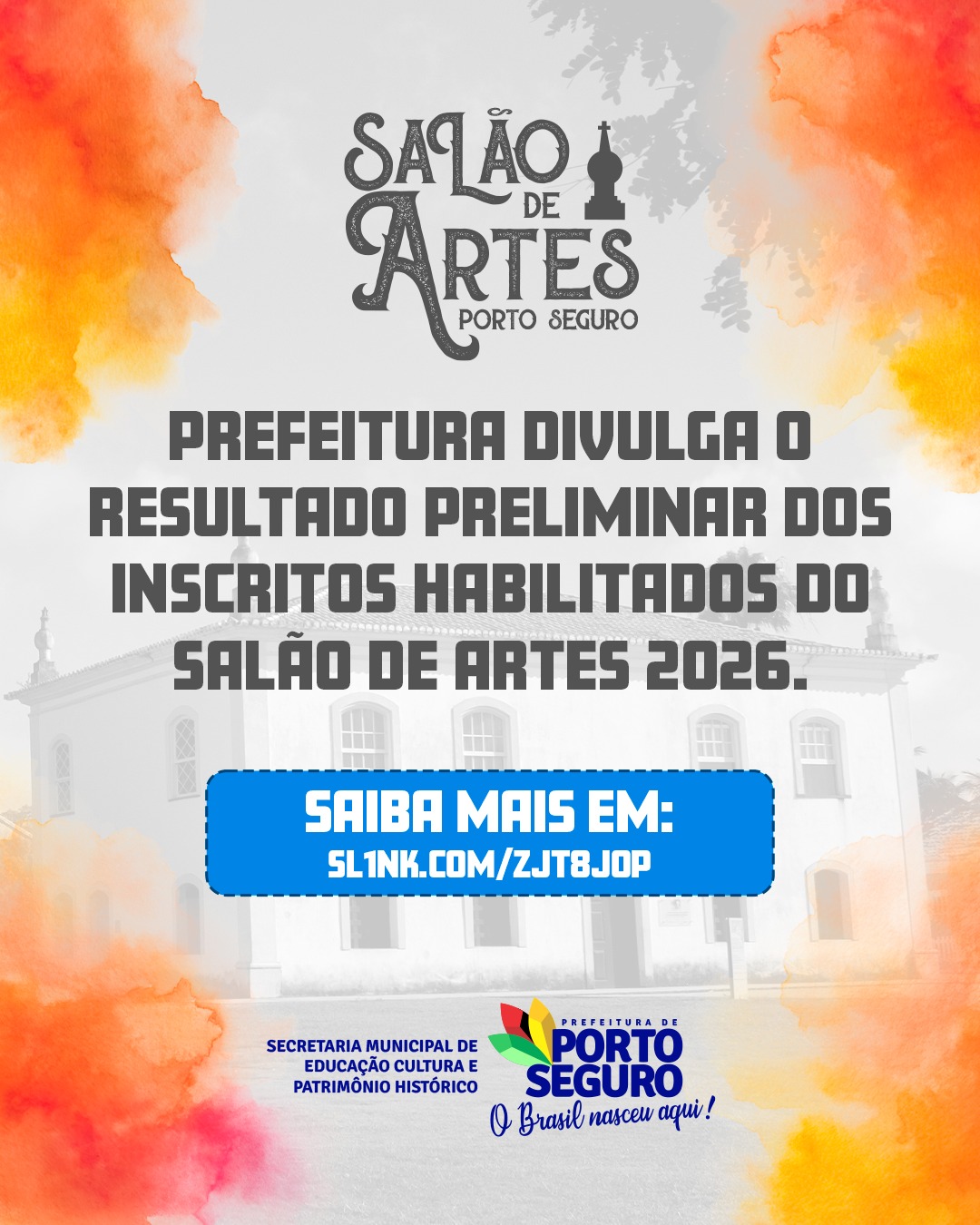 Prefeitura divulga resultado preliminar dos inscritos habilitados do Salão de Artes 2026 4