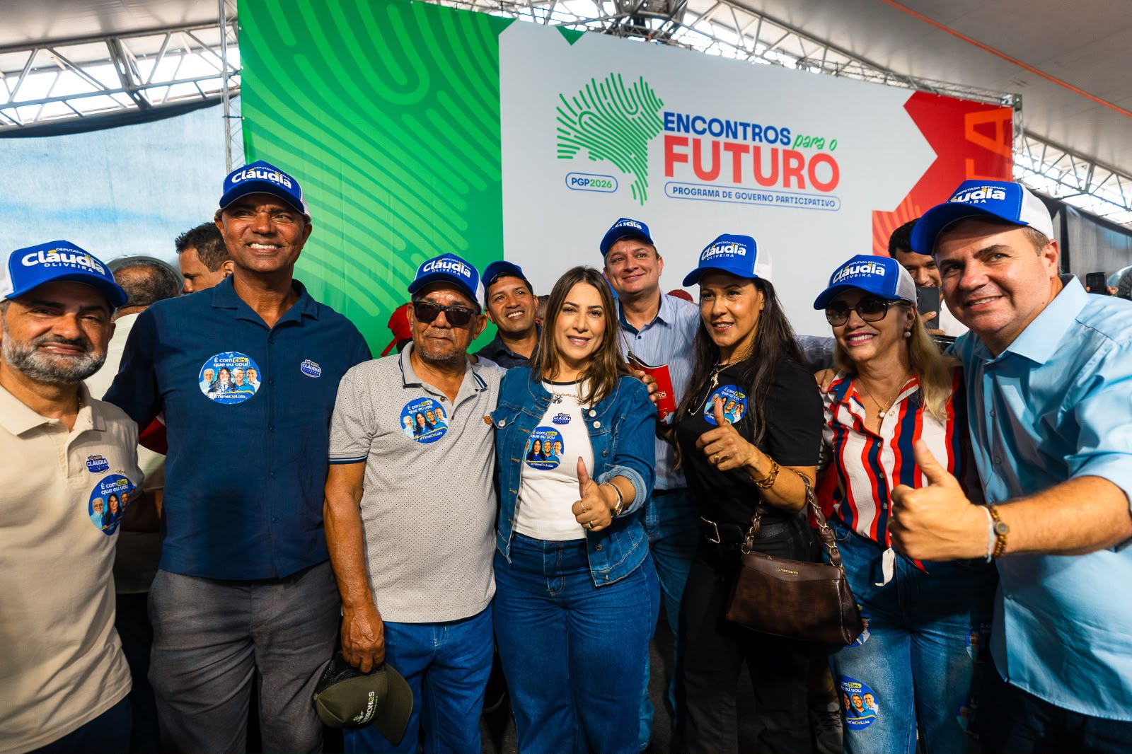 Claudia Oliveira reforça compromisso com o Extremo Sul em ato do PGP em Teixeira de Freitas 7