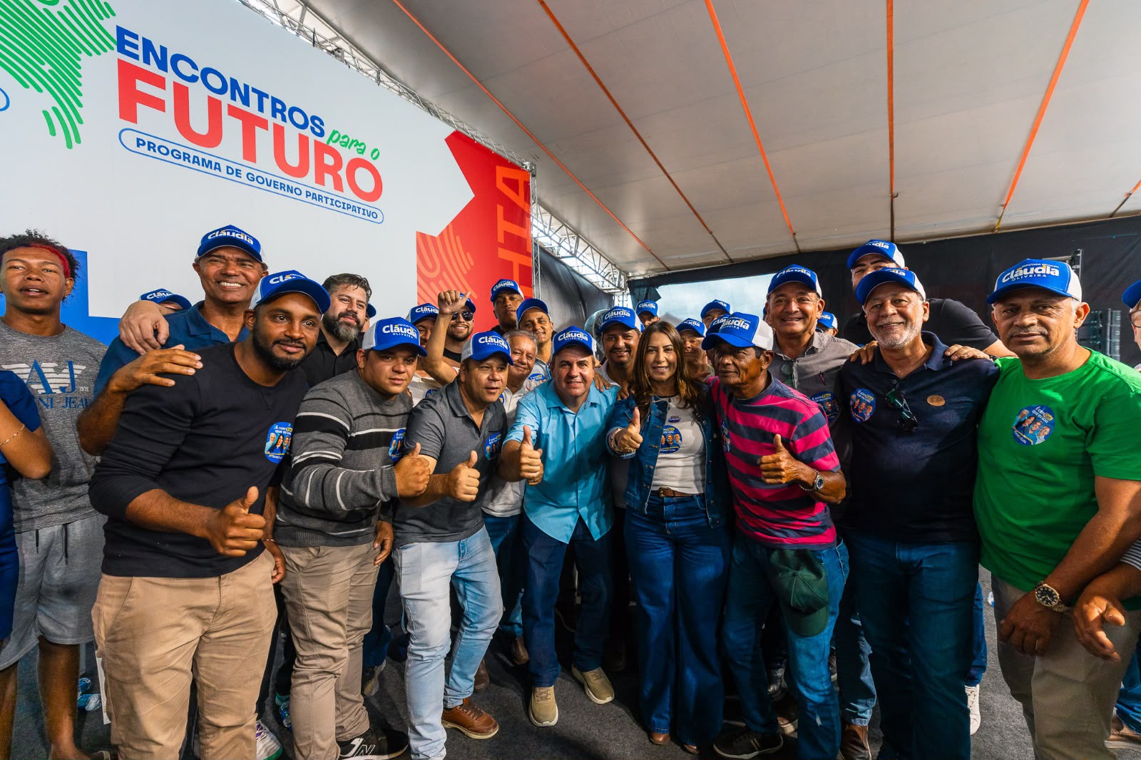 Claudia Oliveira reforça compromisso com o Extremo Sul em ato do PGP em Teixeira de Freitas 8