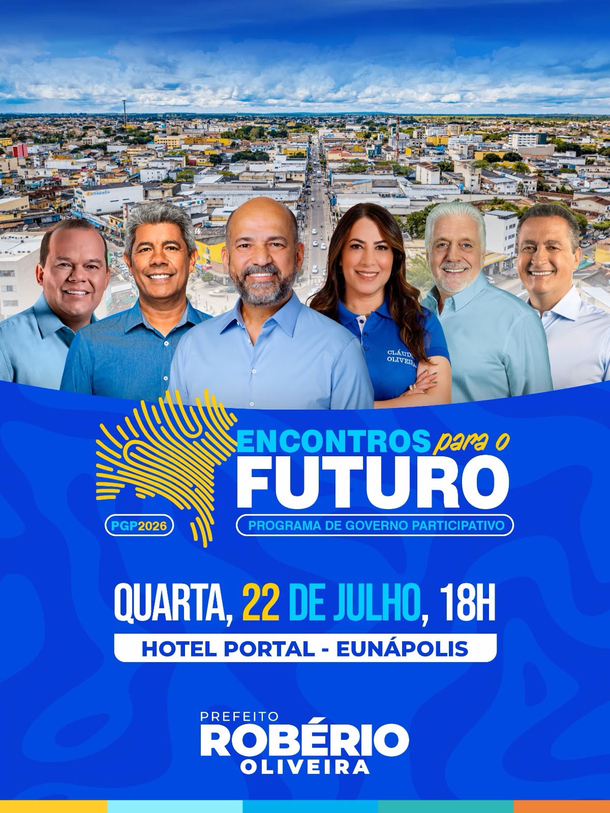 Encontros para o Futuro fortalecem participação popular na construção do Programa de Governo Participativo 4