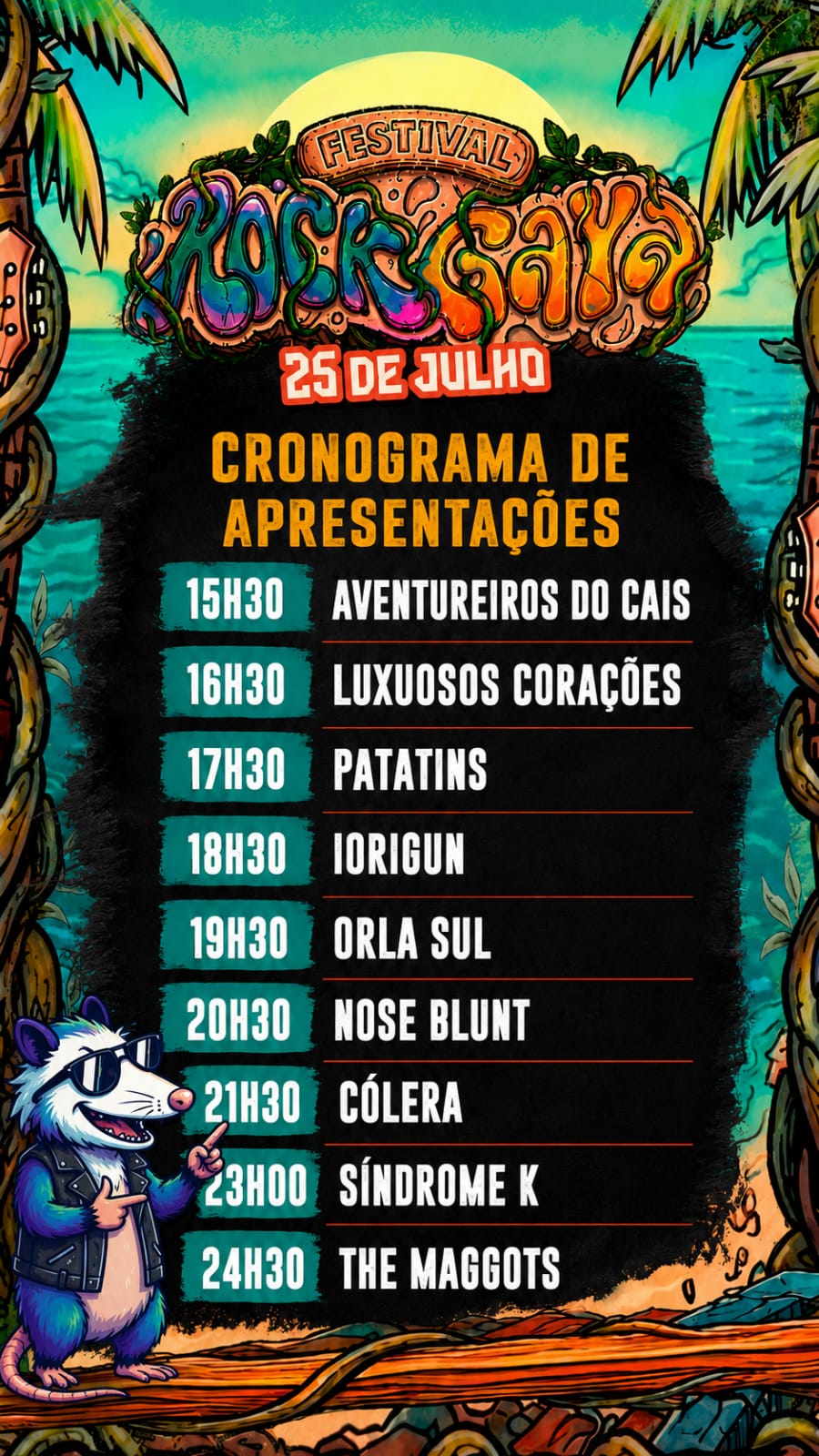 Contagem regressiva para o 2° Festival Rock Gaya 5