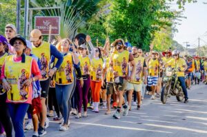 Romaria de Nossa Senhora d’Ajuda reúne mais de 2 mil peregrinos em caminhada de fé até o santuário 1